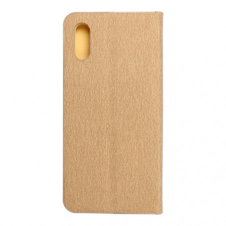 Peněženkové pouzdro LUNA Book Gold na XIAOMI Redmi 9I Elegantní  Zlatý