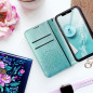 Peněženkové pouzdro MEZZO Book na Samsung Galaxy A12 Mandala  Zelený