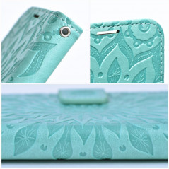 Peněženkové pouzdro MEZZO Book na XIAOMI Redmi 9C NFC Mandala  Zelený