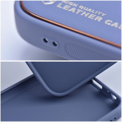 Kryt LEATHER na Apple iPhone 7 Modrý