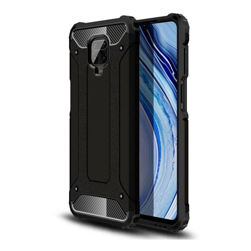Tvrzený kryt Armor na XIAOMI Redmi Note 9 Pro Černý