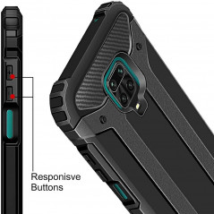 Tvrzený kryt Armor na XIAOMI Redmi Note 9 Pro Černý