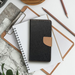 Peněženkové pouzdro Fancy Book na XIAOMI Redmi 9C NFC Černý