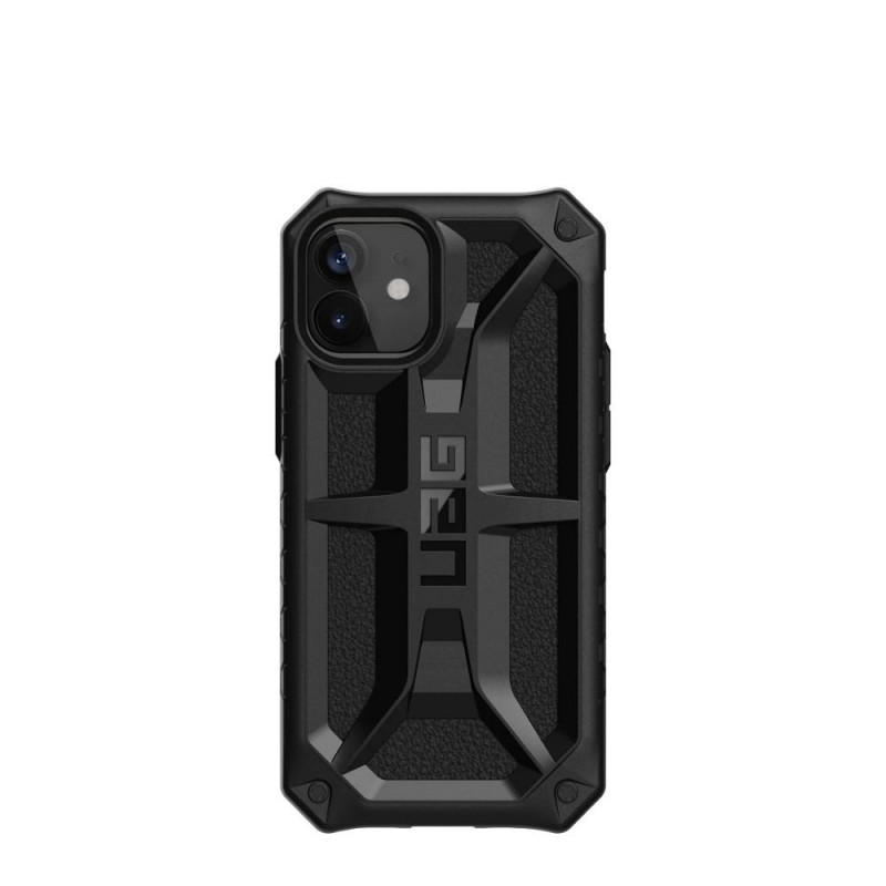 Kryt Urban Armor Gear Monarch na Apple iPhone 12 mini Prémiové pouzdro  MagSAFE  Černý