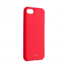 Kryt Roar Colorful Jelly na Apple iPhone SE 2022 5G Zářivý růžový