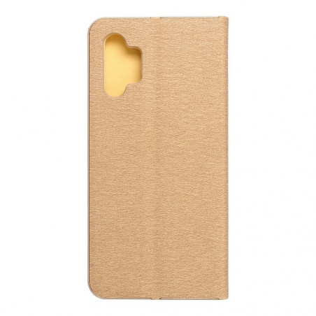 Peněženkové pouzdro LUNA Book Gold na Samsung Galaxy A32 5G Elegantní  Zlatý