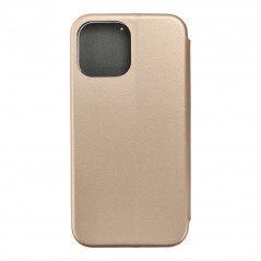 Peněženkové pouzdro Book Elegance na Apple iPhone 13 Pro Max Elegantní  Zlatý