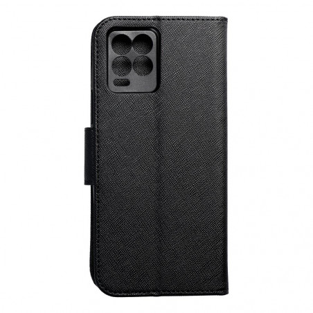 Peněženkové pouzdro Fancy Book na realme 8 Černý