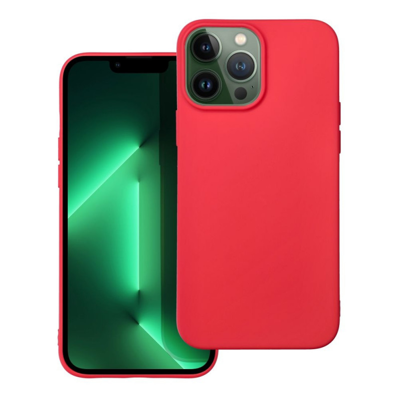 Kryt Soft na Apple iPhone 13 Pro Max Červený