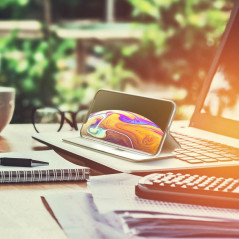 Peněženkové pouzdro Book Elegance na Samsung Galaxy A32 5G Elegantní  Černý