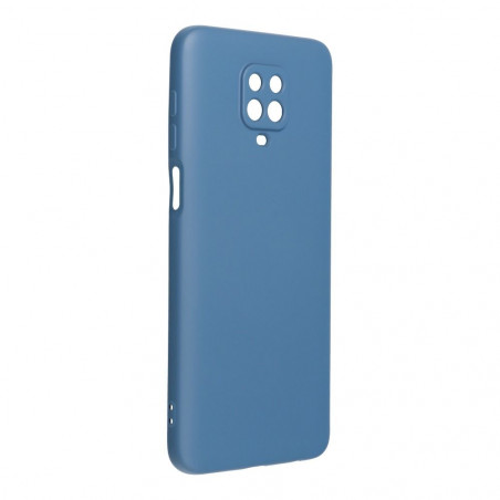 Kryt Silicone na XIAOMI Redmi Note 9 Pro 5G Elegantní  Modrý