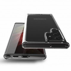 Kryt CLEAR 2mm BOX na Samsung Galaxy S22 Ultra Průhledný