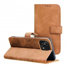 Peněženkové pouzdro TENDER Book na XIAOMI Redmi Note 10 Pro Max Hnědý