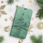 Peněženkové pouzdro MEZZO Book na XIAOMI Redmi Note 10 Strom  Zelený