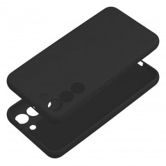 Kryt Silicone na Samsung Galaxy S22 Elegantní  Černý
