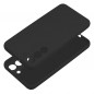 Kryt Silicone na Samsung Galaxy S22 Elegantní  Černý