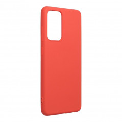 Kryt Silicone na Samsung Galaxy A52 5G Elegantní  Broskvový