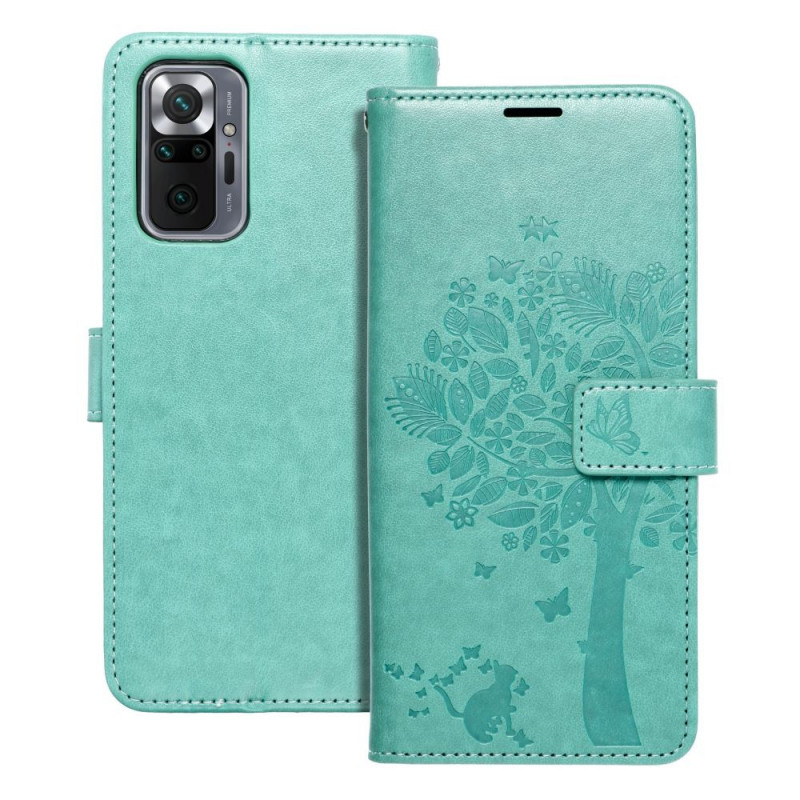 Peněženkové pouzdro MEZZO Book na XIAOMI Redmi Note 10 Pro Max Strom  Zelený
