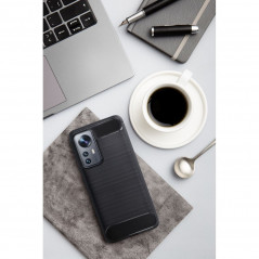 Kryt Carbon na XIAOMI Poco F3 Elegantní  Černý
