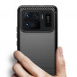 Kryt Carbon na XIAOMI Mi 11 Ultra Elegantní  Černý