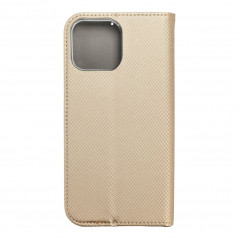 Peněženkové pouzdro Smart Case Book na Apple iPhone 13 Pro Max Zlatý