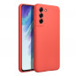 Kryt Silicone na Samsung Galaxy S21 FE 5G Elegantní  Broskvový