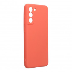 Kryt Silicone na Samsung Galaxy S21 FE 5G Elegantní  Broskvový