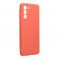 Kryt Silicone na Samsung Galaxy S21 FE 5G Elegantní  Broskvový