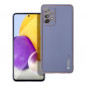 Kryt LEATHER na Samsung Galaxy A52 5G Modrý