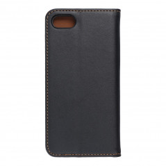 Peněženkové pouzdro Leather case SMART PRO na Apple iPhone SE 2022 5G Elegantní  Černý