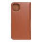 Peněženkové pouzdro Leather case SMART PRO na Apple iPhone 11 Elegantní  Hnědý