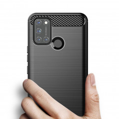 Kryt Carbon na Oppo A55 5G Elegantní  Černý