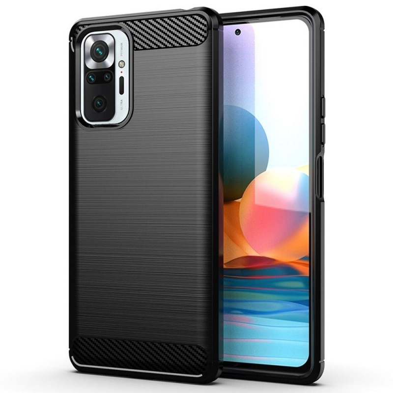 Kryt Carbon na XIAOMI Poco M3 Pro Elegantní  Černý