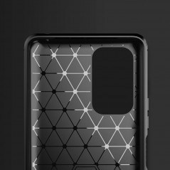 Kryt Carbon na XIAOMI Poco M3 Pro 5G Elegantní  Černý