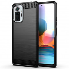Kryt Carbon na XIAOMI Redmi Note 10 Pro Max Elegantní  Černý