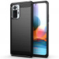 Kryt Carbon na XIAOMI Redmi Note 10 Pro Max Elegantní  Černý
