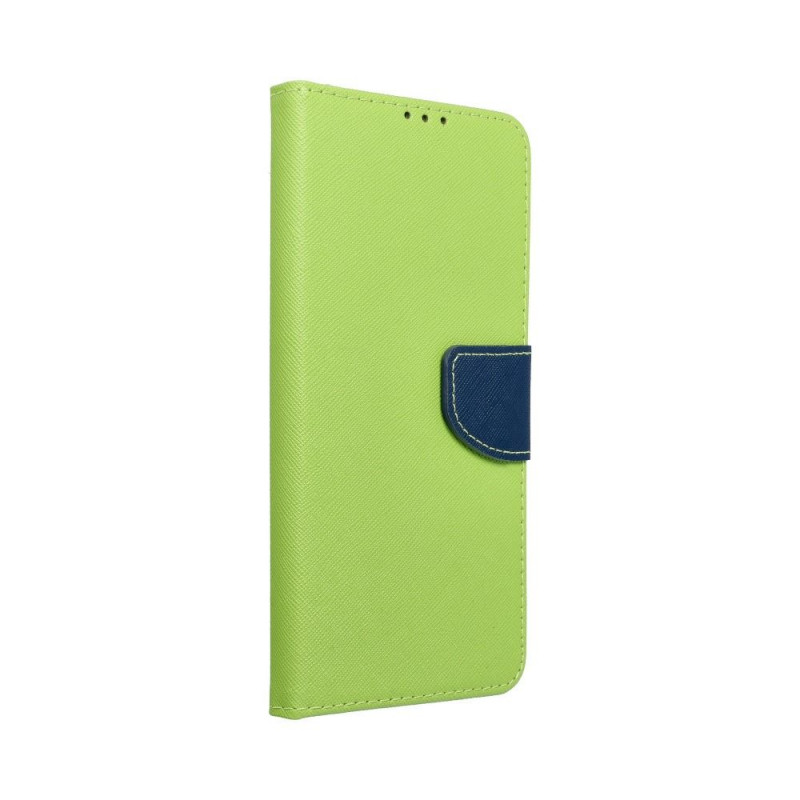 Peněženkové pouzdro Fancy Book na XIAOMI Mi 10T Lite 5G Limetkovo zelený / Námořnická modrá