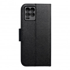 Peněženkové pouzdro Fancy Book na realme 8 Černý