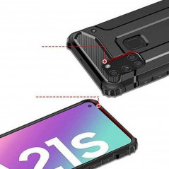 Tvrzený kryt Armor na Samsung Galaxy A21s Černý