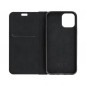 Peněženkové pouzdro LUNA Book Carbon na Apple iPhone SE 2020 Uhlíkové vlákno, Elegantní  Černý