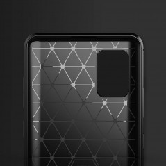 Kryt Carbon na Samsung Galaxy A51 LTE Elegantní  Černý