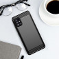 Kryt Carbon na Samsung Galaxy A51 LTE Elegantní  Černý