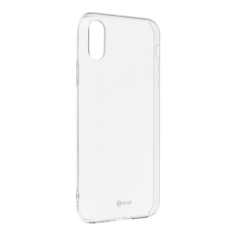 Kryt Roar Jelly Case na Apple iPhone X Průhledný