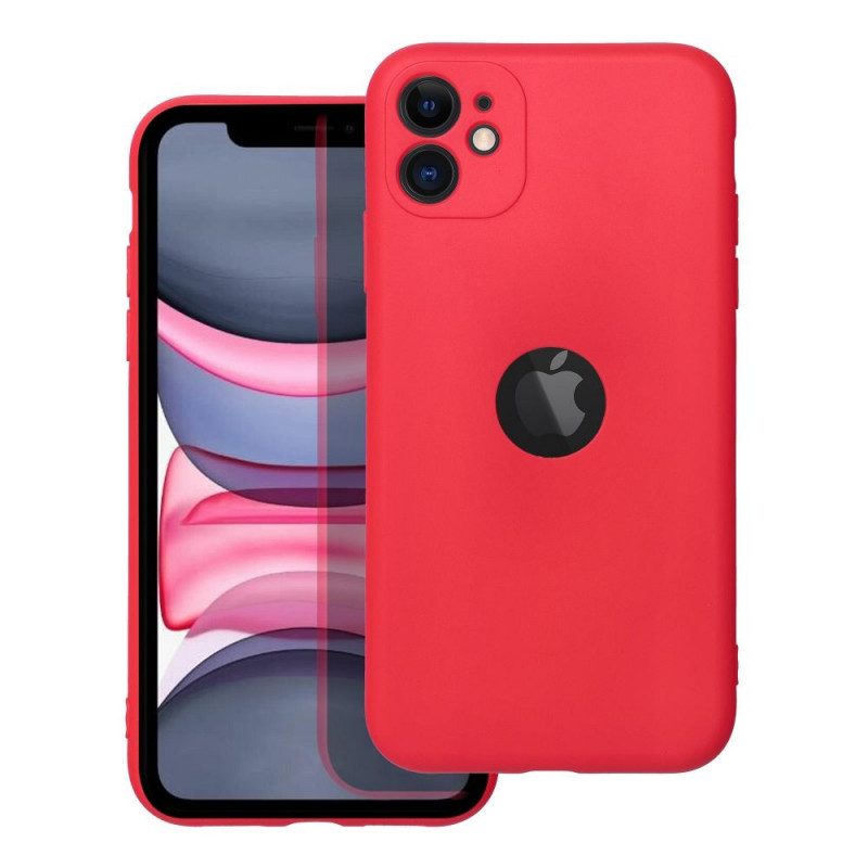 Kryt Soft na Apple iPhone 11 Červený