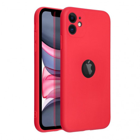 Kryt Soft na Apple iPhone 11 Červený