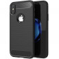 Kryt Carbon na Apple iPhone X Elegantní  Černý