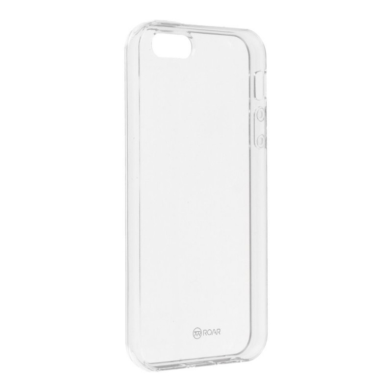 Kryt Roar Jelly Case na Apple iPhone 5 5S Průhledný