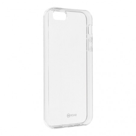 Kryt Roar Jelly Case na Apple iPhone 5 5S Průhledný