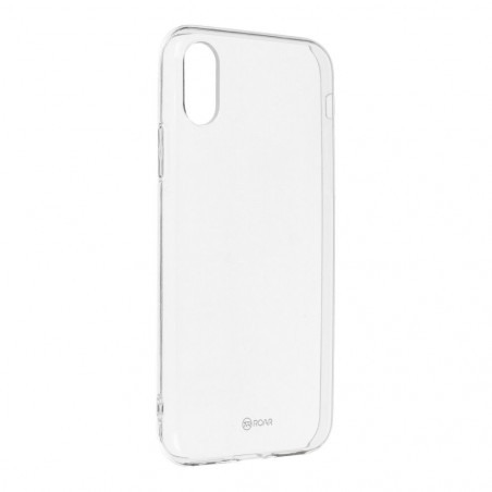 Kryt Roar Jelly Case na Apple iPhone XS Průhledný