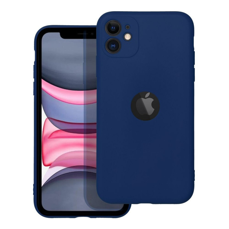 Kryt Soft na Apple iPhone 11 Tmavě modrý